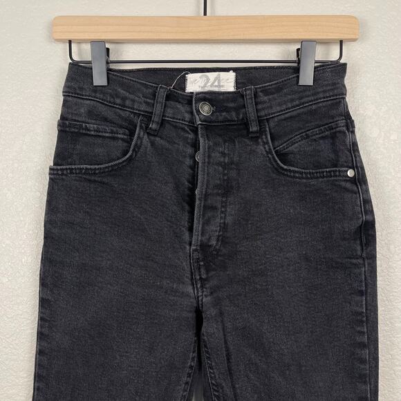 Free People We The Free French Girl Flare Jean Misty Black 24 Revolve - Picture 8 of 16